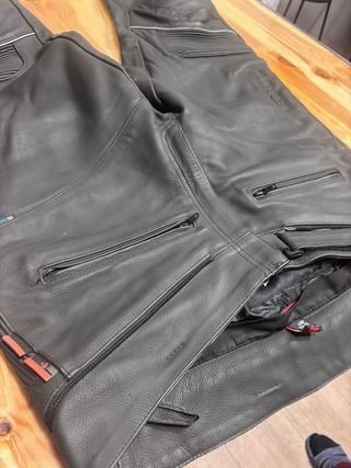 Pantalón Moto Cuero Hein-Gerike Talla 56