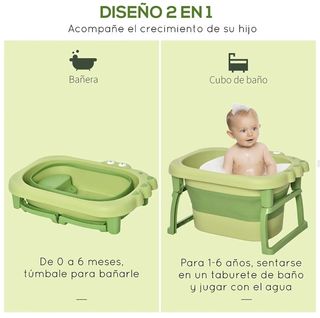 Bañera plegable infantil