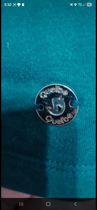 Camiseta manga larga Quelbe verde