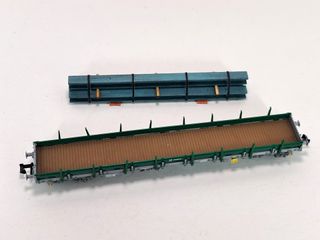 Escala N Vagón plataforma Res RENFE Fleischmann #1