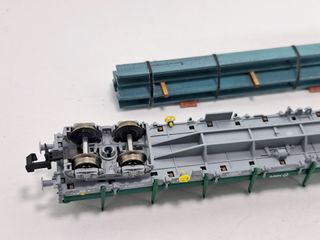 Escala N Vagón plataforma Res RENFE Fleischmann #1