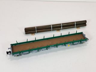 Escala N Vagón plataforma Res RENFE Fleischmann #2