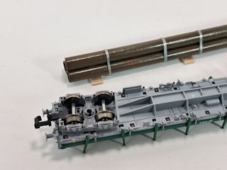 Escala N Vagón plataforma Res RENFE Fleischmann #2