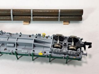 Escala N Vagón plataforma Res RENFE Fleischmann #2