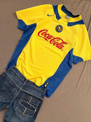 Camiseta Vintage Futbol Nike x América Coca-Cola