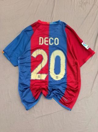 Camiseta FC Barcelona Vintage Nike 06/07 Deco #10
