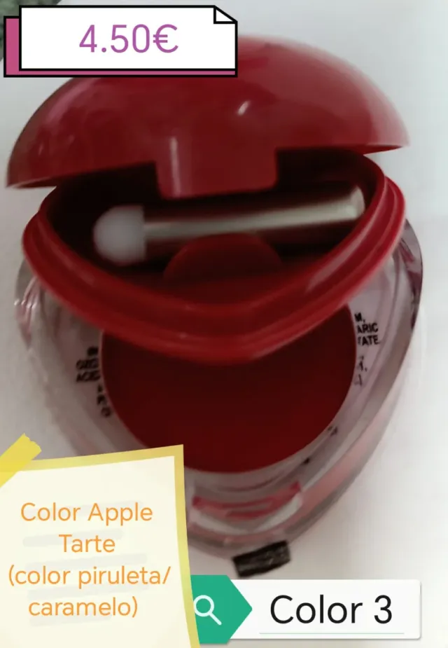 Labial D'DONNA Corazón Soufflé con aplicador*