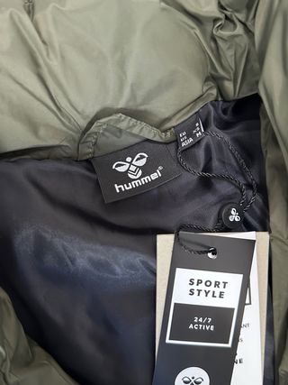 Chaqueta acolchada Hummel verde