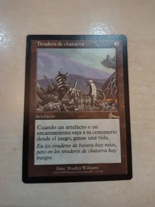 Carta Magic: Tiradero de Chatarra