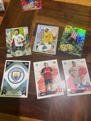 Lote de cromos de fútbol Panini