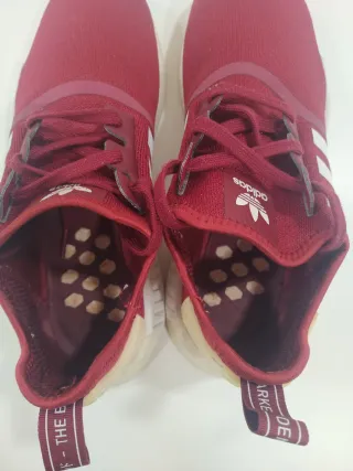 Adidas NMD R1 Rojo y Beige 44.5