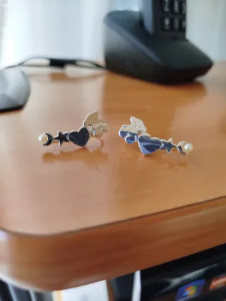 Pendientes Tous Corazón Estrella Luna