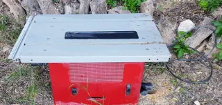 Mesa corte sierra circular Einhell y accesorios