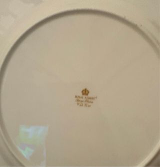 Royal Albert 6 Piatti D27cm Oro Bianco