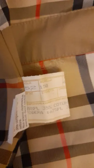 Trench vintage Made in Italy classico beige