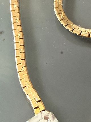 Collana vintage anni '70/'80 con stelline