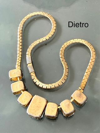 Collana vintage anni '70/'80 con stelline