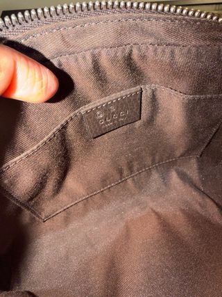 Riñonera Gucci Marrón y Beige Original con factura