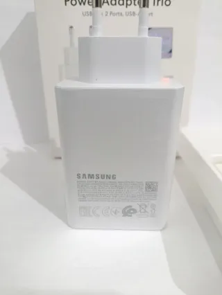 Cargador Samsung 65W PD Trio USB-C con Cable