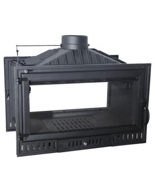 Estufa de Leña Hogar 90  de 2 Caras CAST1007