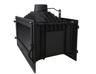 Estufa de Leña Hogar 90  de 2 Caras CAST1007