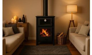 Estufa de Leña horno  Quartz 9kW VIC1006