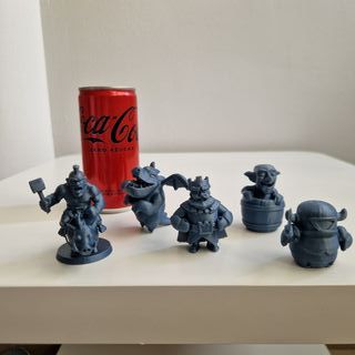 Lote 5 Figuras Clash Royale