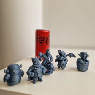 Lote 5 Figuras Clash Royale