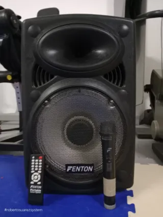 Altavoz Fenton Bluetooth Negro
