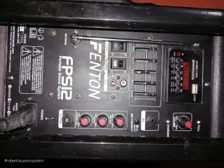 Altavoz Fenton Bluetooth Negro