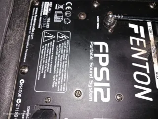 Altavoz Fenton Bluetooth Negro