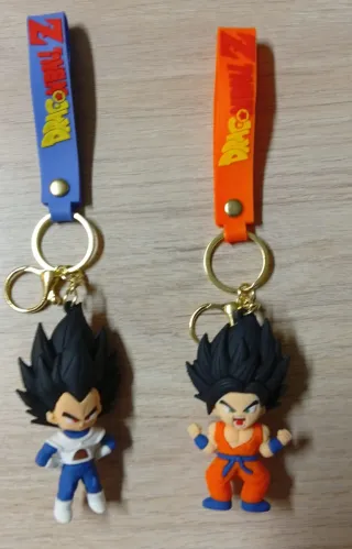 Llaveros Dragon Ball Z Goku y Vegeta