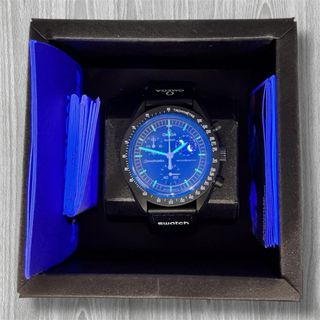 Omega x Swatch Mission to the Moonphase Nero