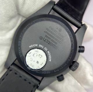 Omega x Swatch Mission to the Moonphase Nero