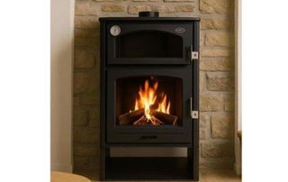 Estufa de leña nueva Aston 10Kw CAST1011