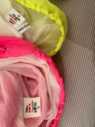 Giacche outdoor elho rosa e giallo