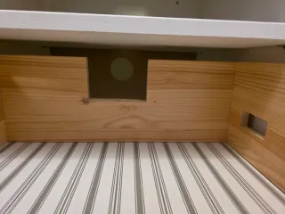 Mobile TV bianco marmo nero 148x47x57