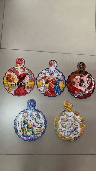 Salvamanteles Cerámica Valencia Virgen España