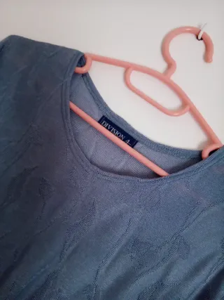 Camiseta DIVISION 4 azul con estampado talla XL