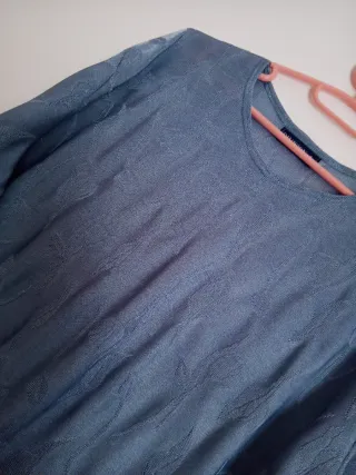 Camiseta DIVISION 4 azul con estampado talla XL