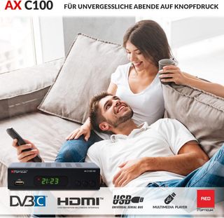 TDT , Red Opticum AX C100 HD DVB-C