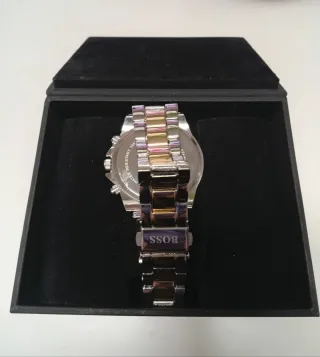 Reloj Hugo Boos Bicolor Plata y Oro