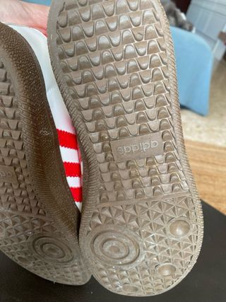 Adidas Samba Rojas y Blancas