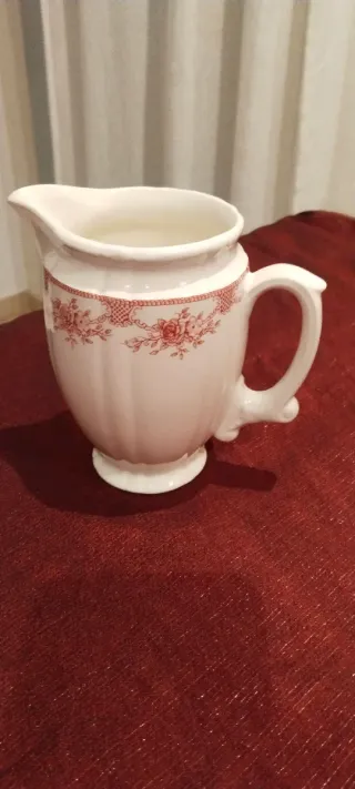 Juego de café La Cartuja porcelana y bandeja