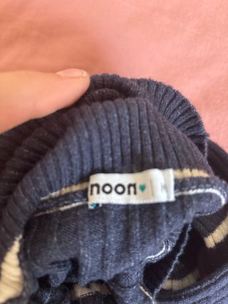 Jersey cuello vuelto rayas noon