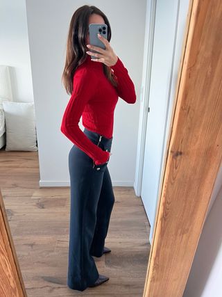 Jersey Morgan Rojo Talla XS