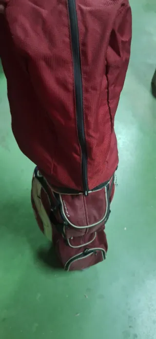 Bolsa de Golf Ping Roja y Beige