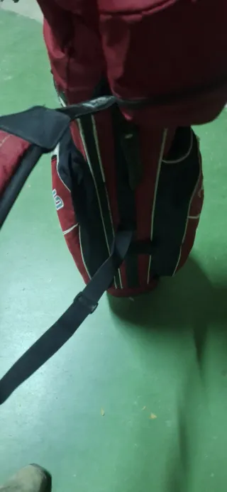 Bolsa de Golf Ping Roja y Beige