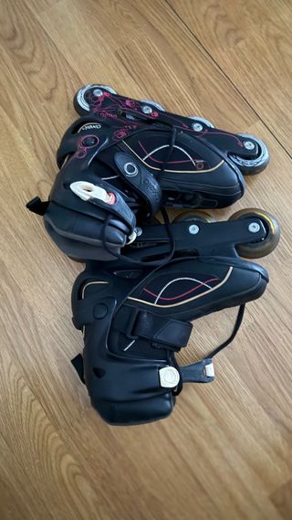 Patines en línea negros Oxelo