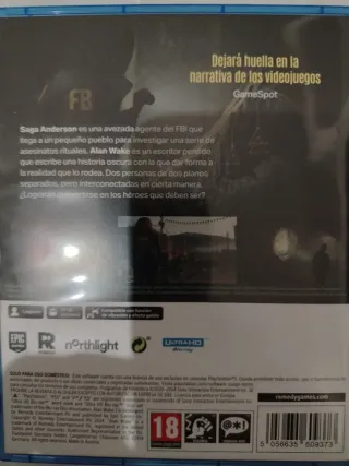 Alan Wake 2 Deluxe Edition PS5